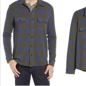 Faherty | Buffalo check cotton flannel shirt
